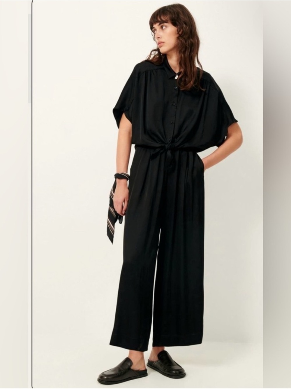 Sessun ISLA night pants black size 38